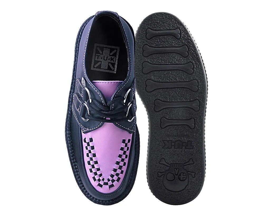 T.U.K BLACK/LAVENDER TUKSKIN VIVA MONDO CREEPER