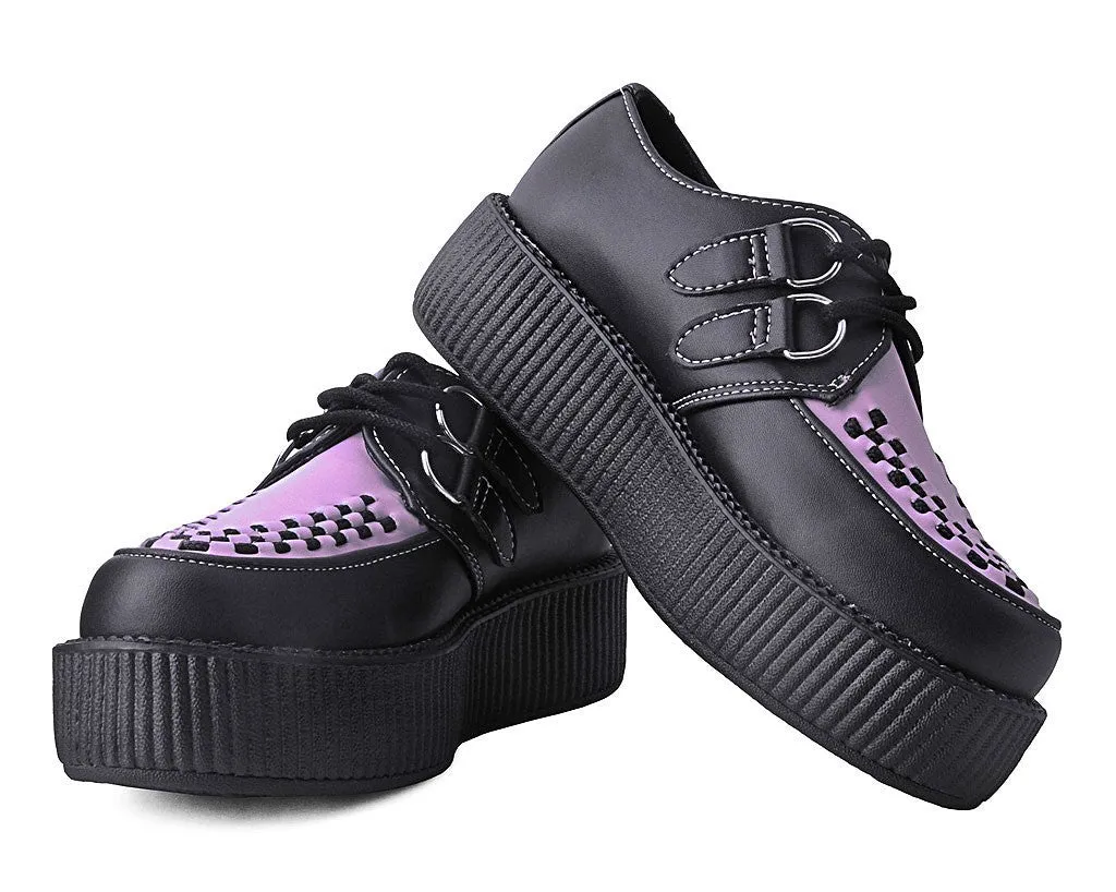 T.U.K BLACK/LAVENDER TUKSKIN VIVA MONDO CREEPER