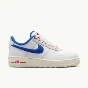 WOMENS AIR FORCE 1 07 LUX SUMMIT WHITE HYPER ROYAL