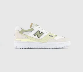 Womens New Balance BB550 Sea Salt Green Brown Trainers