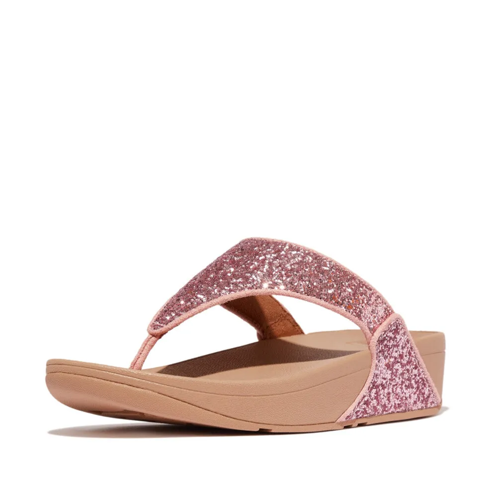 รองเท้าแตะแบบหูหนีบ ผู้หญิง รุ่น LULU GLITTER TOE-POST SANDALS