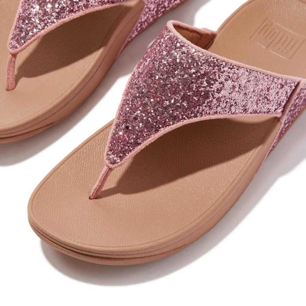 รองเท้าแตะแบบหูหนีบ ผู้หญิง รุ่น LULU GLITTER TOE-POST SANDALS